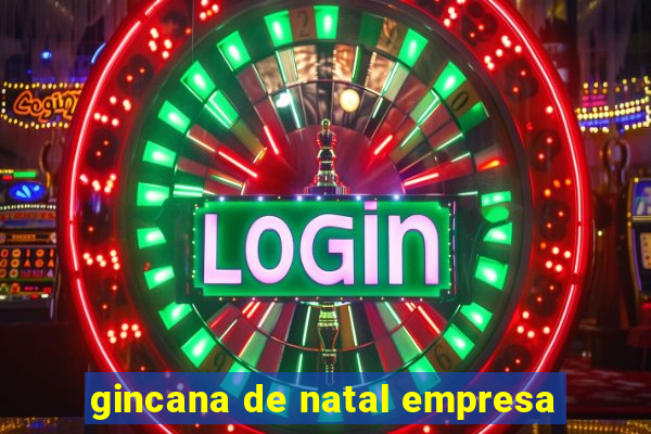 gincana de natal empresa